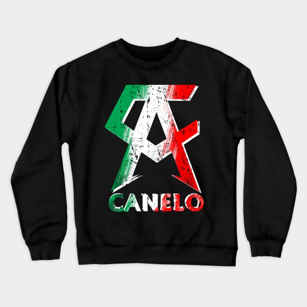 vintage logo canelo alvarez Crewneck Sweatshirt by Brown777